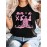 Plus Size, Women's Breast Cancer Awareness T-Shirt with Pink Ribbon & Survivor Silhouettes - Plus Size 0-5XL Oversized Short Sleeve, Soft Polyester, Round Neck Casual Comfort Fit, Year-Round Wear, Ideal Gift for Cancer Support (Vibrant Orange)
