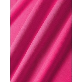 [Polyester Floral Grandma Sweatshirt] Polyester 100% Floral Grandma Graphic Pullover Sweatshirt - Plus Size, Crew Neck, Slight Stretch, Casual Sportswear for Fall/Winter - 260g/m²