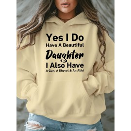 [Humorous Sweatshirt] Plus Size Women's Casual Sweatshirt | Yes I Do s - Humorous 