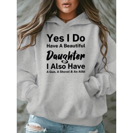 [Humorous Sweatshirt] Plus Size Women's Casual Sweatshirt | Yes I Do s - Humorous 